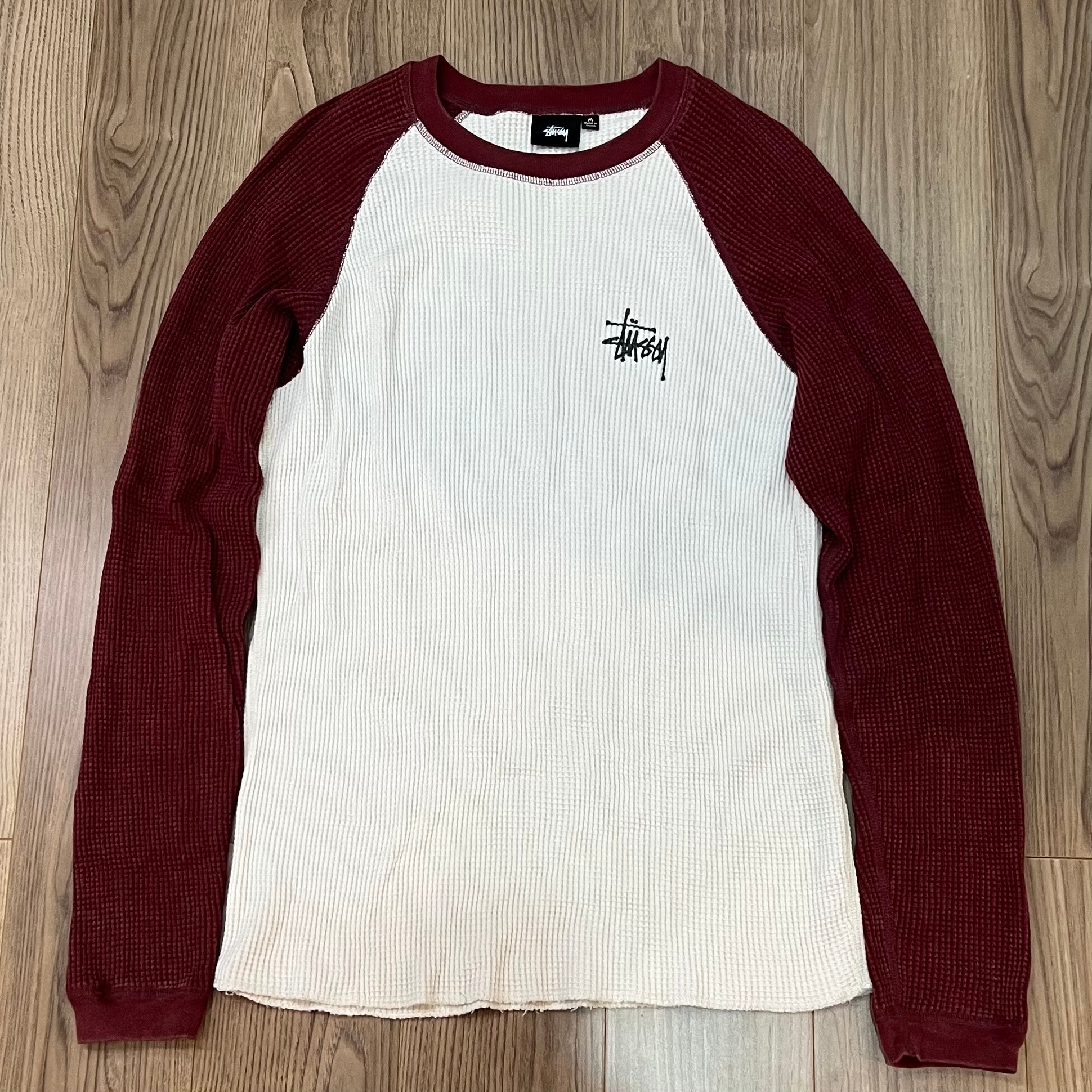 Stussy Basic Stussy Thermal 2 Tone "Off White"