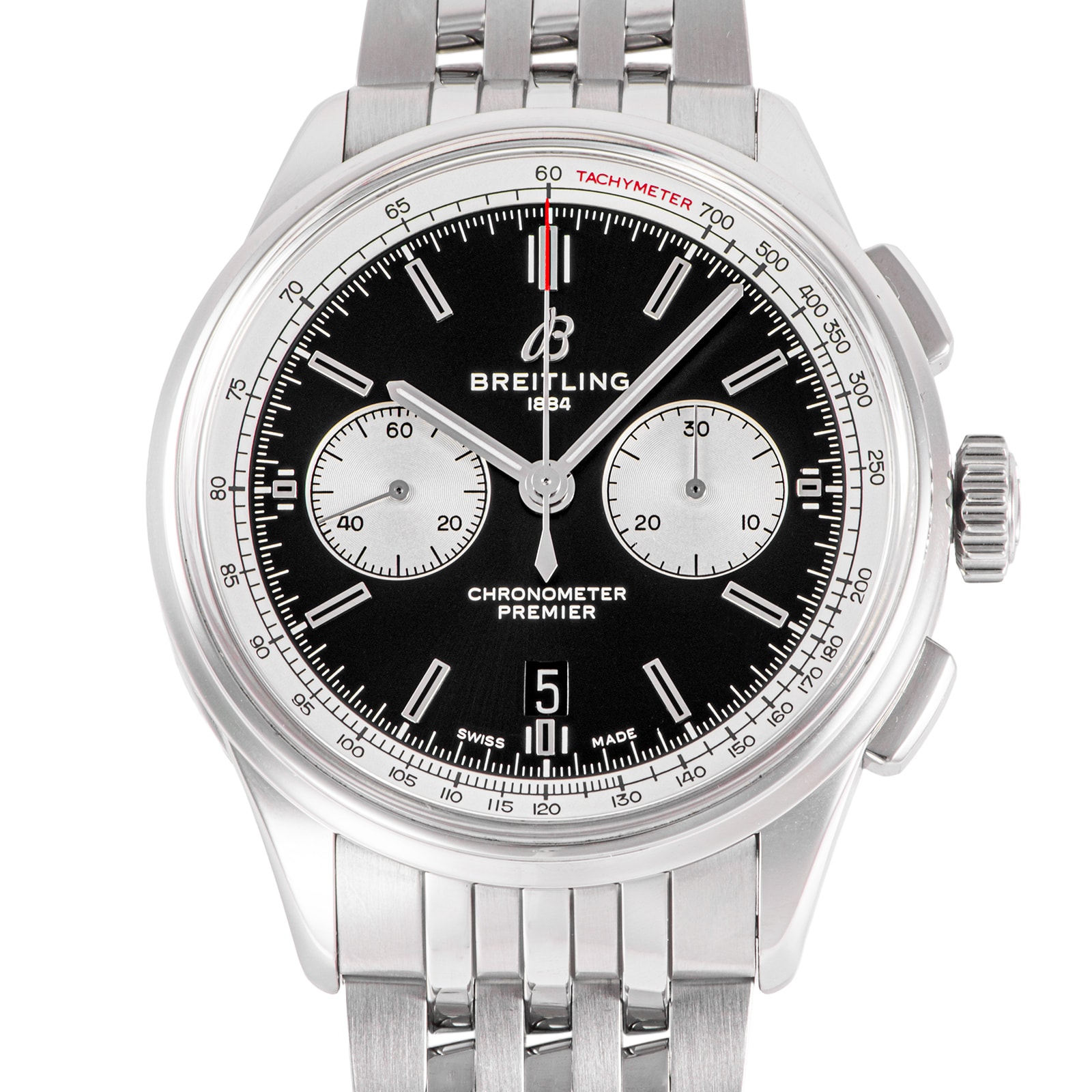 BREITLING ブライトリング プレミエ B01 クロノグラフ 42 AB0118371B1P1 ステンレススチール【中古】