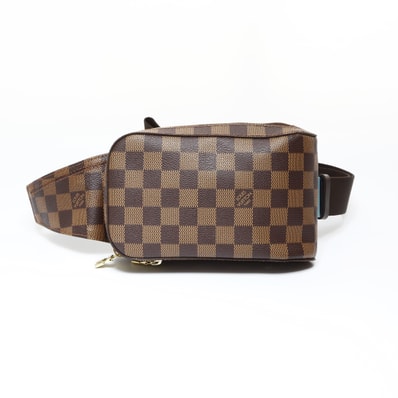 ヴィトン LV 2004年製 ダミエ ジェロニモス ショルダーバッグ【中古】
