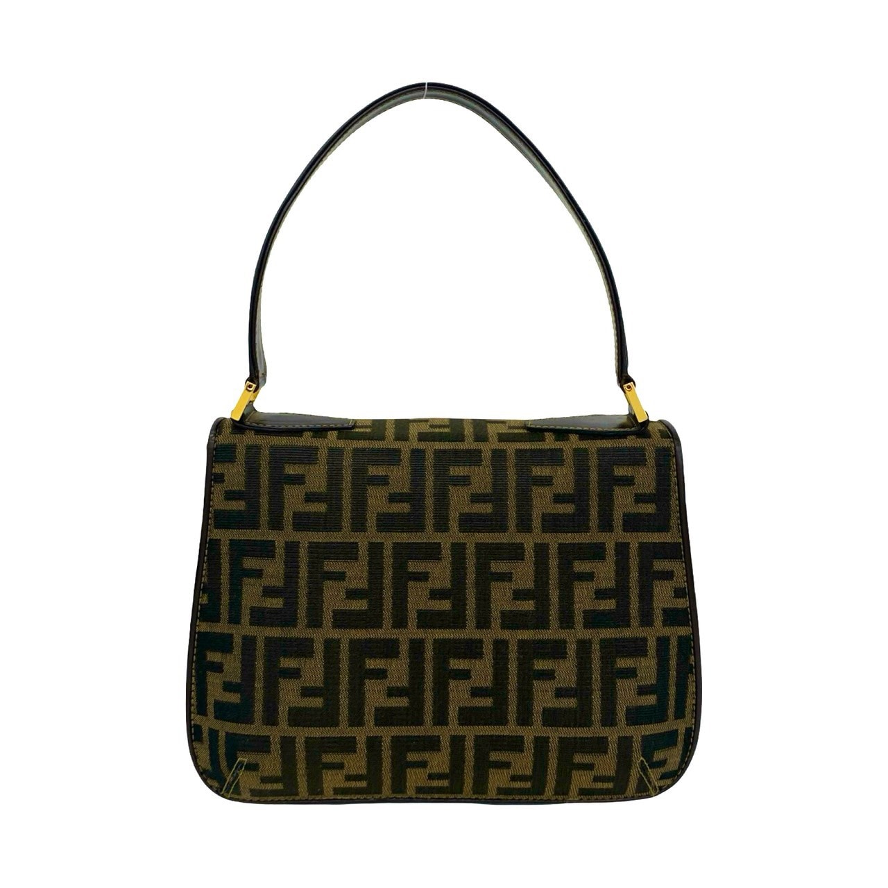 B (目立った傷や汚れなし)】FENDI フェンディ ズッカ FF 柄 キャンバス