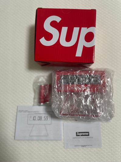 Supreme / Seiko Marathon Clock "Red"