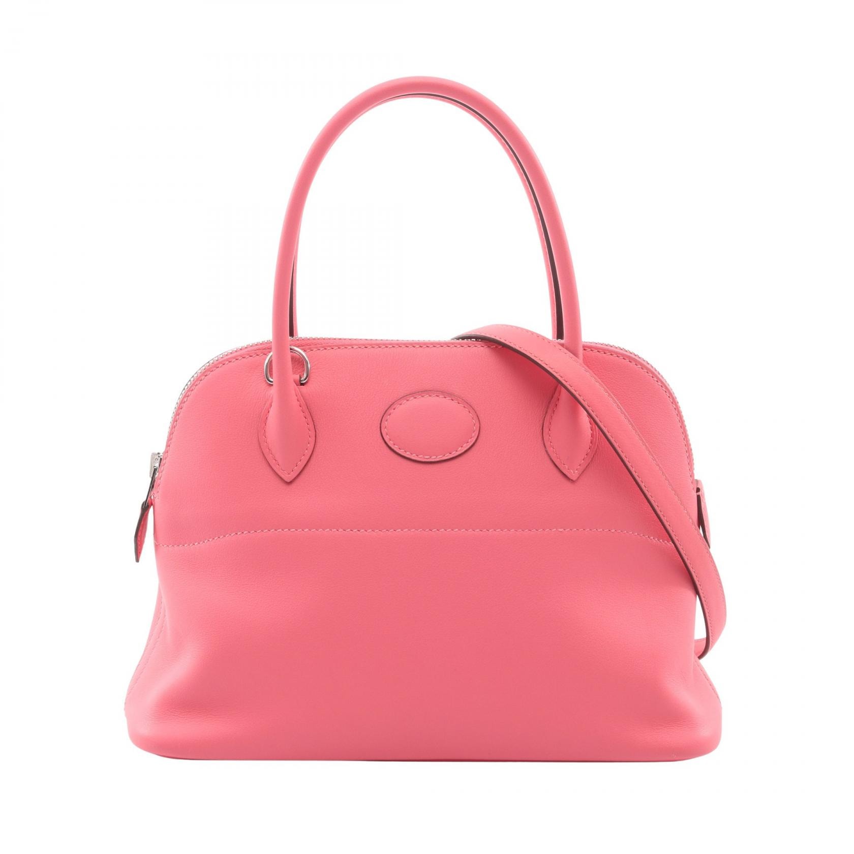 エルメス HERMES ボリード27 2WAY ハンドバッグ バッグ レザー カーフ(牛革) ヴォースイフト ヴォースイフト ローズアザレ C刻印(2018年製造) レディース ピンク系 【中古】