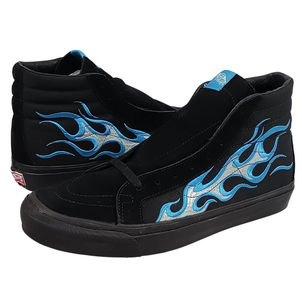 VANS バンズ × WTAPS ダブルタップス Og Sk8-Hi Lx Blue Flame フレイム ビッグサイズ スニーカー US11.5=29.5cm 53870