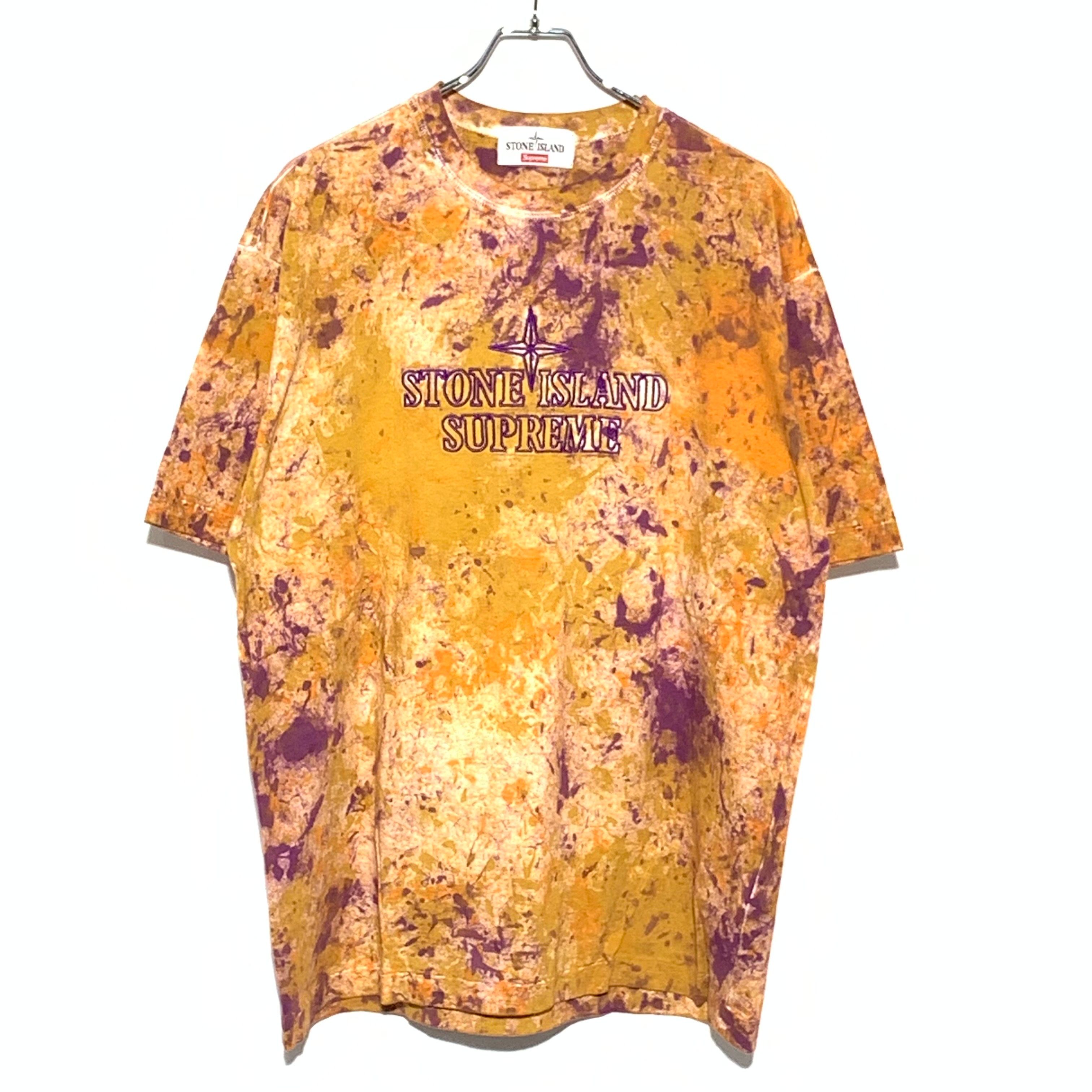 Supreme / Stone Island Embroidered Logo S/S Top "Orange"