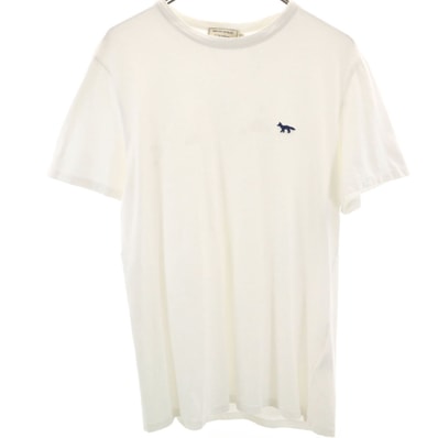 MAISON KITSUNE メゾンキツネ 半袖 Tシャツ S ホワイト
