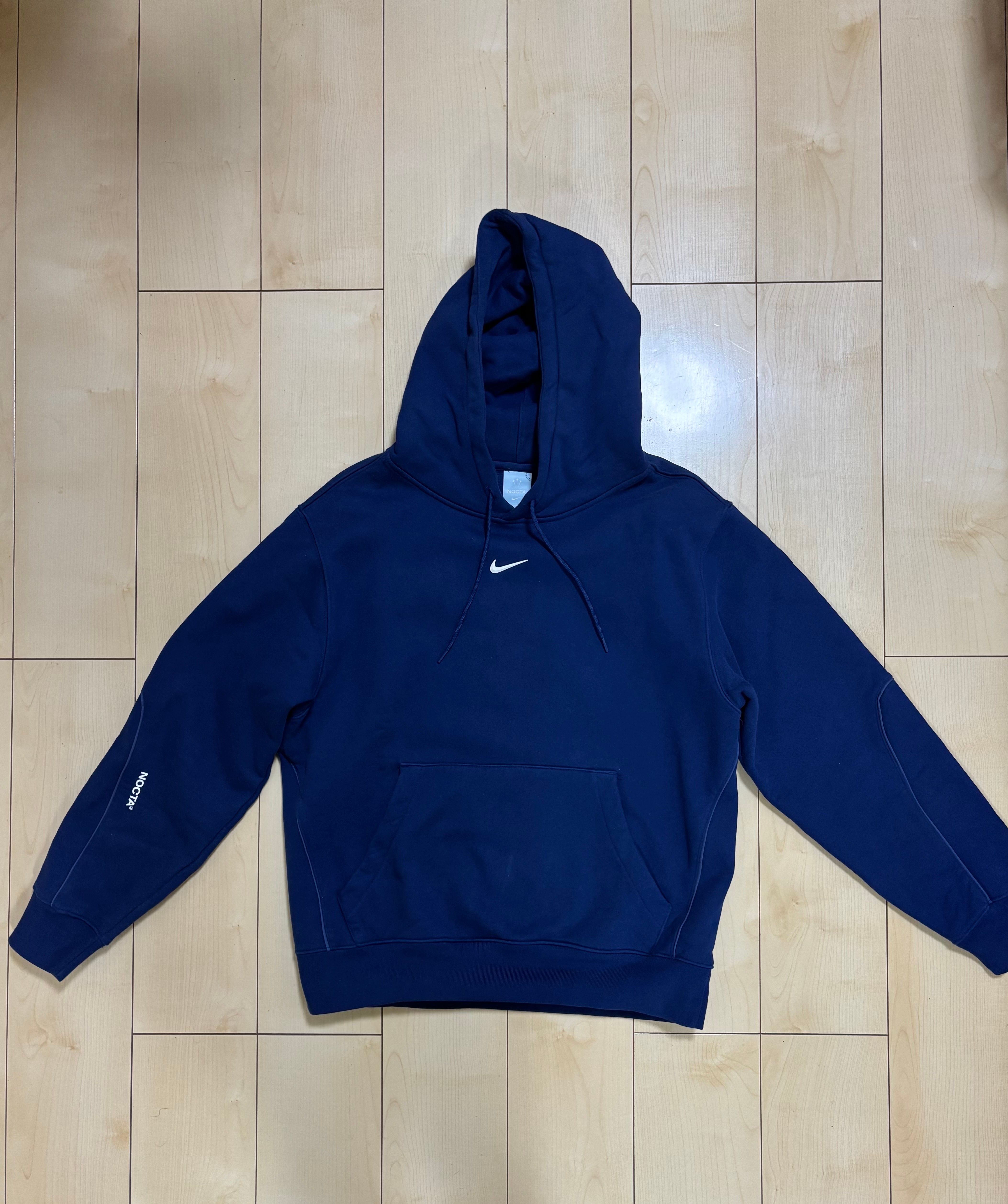 Nike x NOCTA Cardinal stock hooded sweatshirt "Navy"