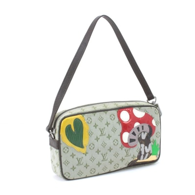 LOUIS VUITTON ルイヴィトン セミショルダーバッグ モノグラム・ミニ コント ドゥ フェ ポシェット フェアリーテール M92274 カーキ