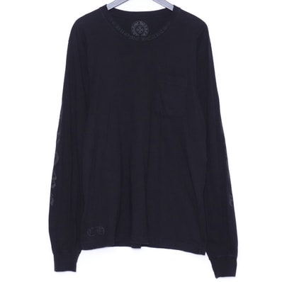 CHROME HEARTS ネックロゴロングスリーブTシャツ