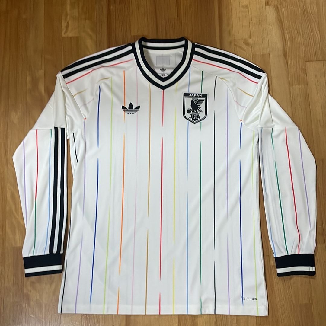 adidas Japan National Team 2026 Away Replica Jersey Long Sleeve "OffWhite/Black"