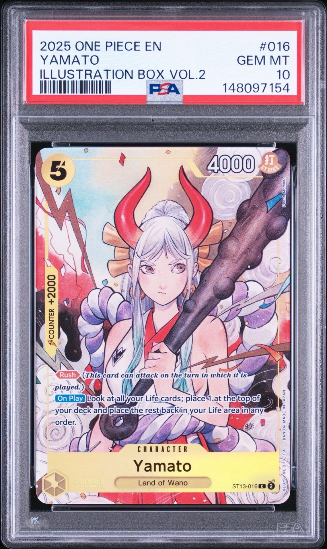 PSA10】ヤマト C [ST13-016]【英語版】(プロモーションカード