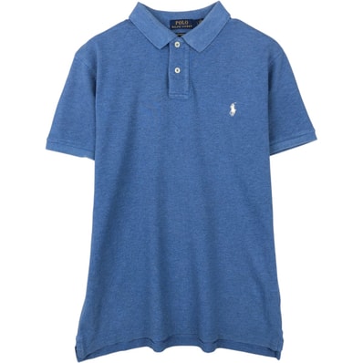 古着 ラルフローレン Ralph Lauren POLO RALPH LAUREN CUSTOM SLIM FIT 半袖 ポロシャツ メンズL相当/eaa620939