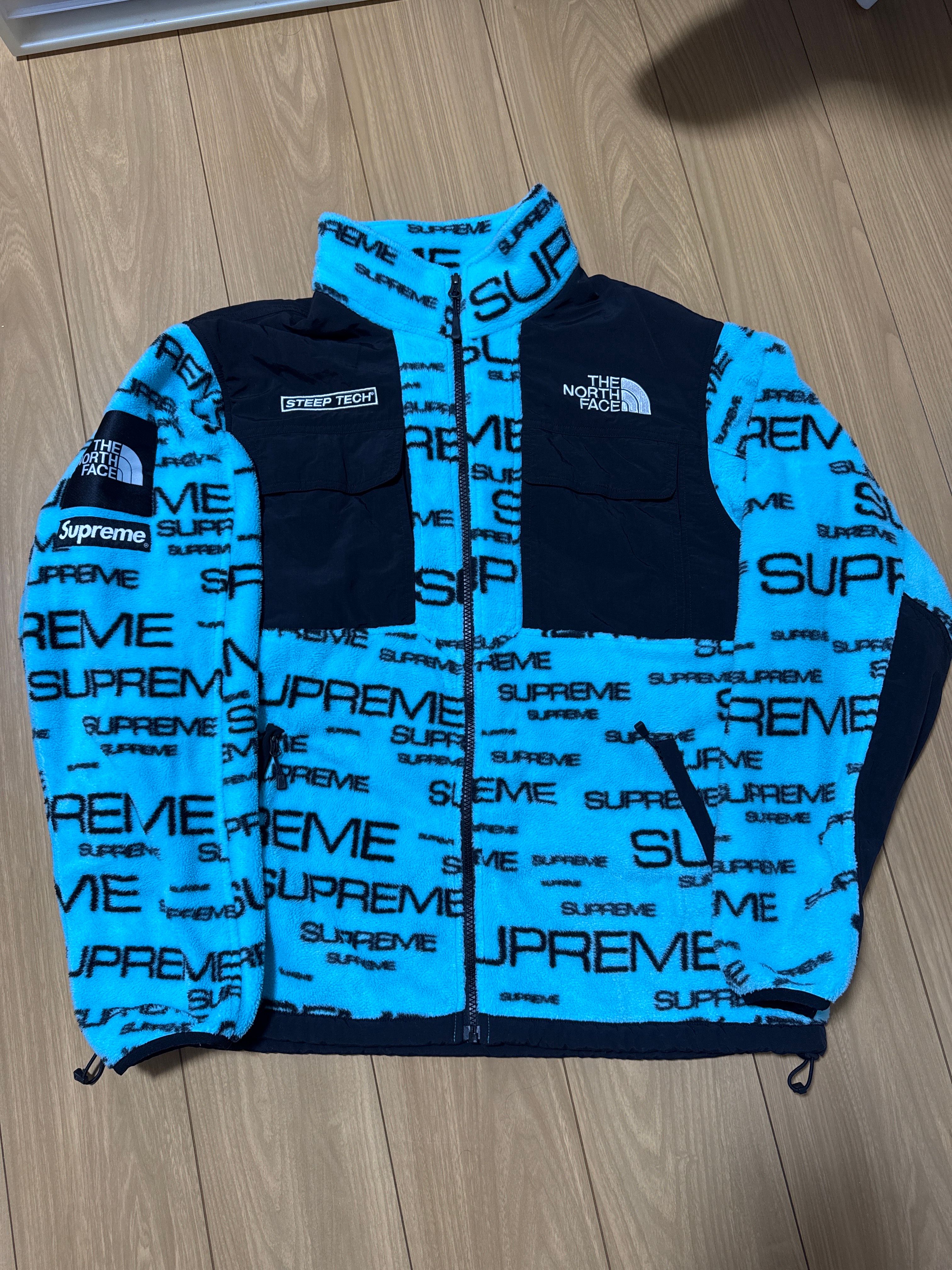 Supreme x The North Face Steep Tech Fleece Jacket "Teal"