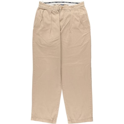 古着 ラルフローレン Ralph Lauren POLO GOLF ポロゴルフ ツータック チノパンツ メンズw32相当/eaa663450