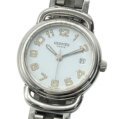 HERMES エルメス PU2.210 プルマン クォーツ 腕時計 C1305