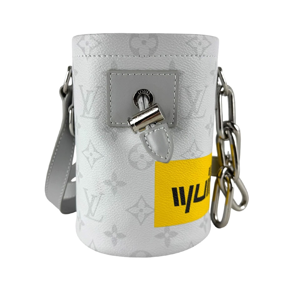 ルイ ヴィトン LOUIS VUITTON ショルダーバッグ ホワイト モノグラム チョークナノバッグ モノグラムキャンバス ホワイト メンズ M44631【中古】 z9680