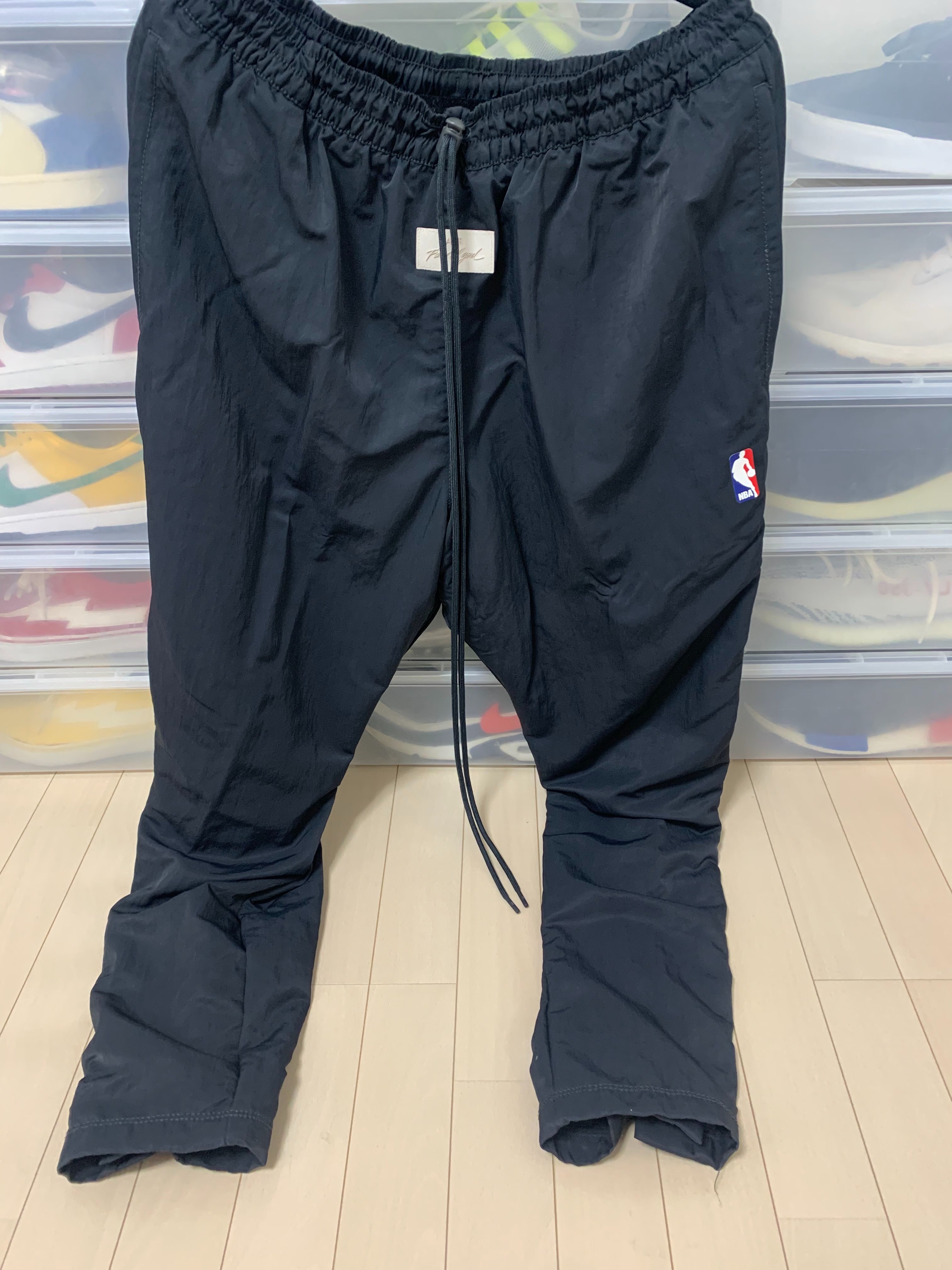 FEAR OF GOD / Nike Nylon Warm Up Pants "Off Noir"