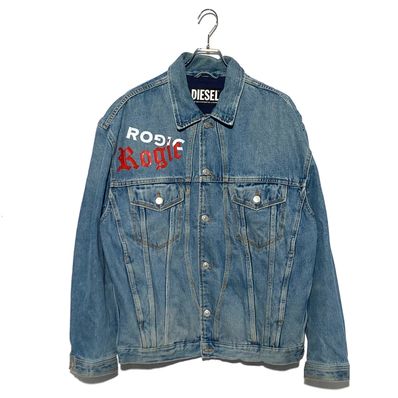 GR8 コラボ ROGIC ロゴ コットン デニムジャケット