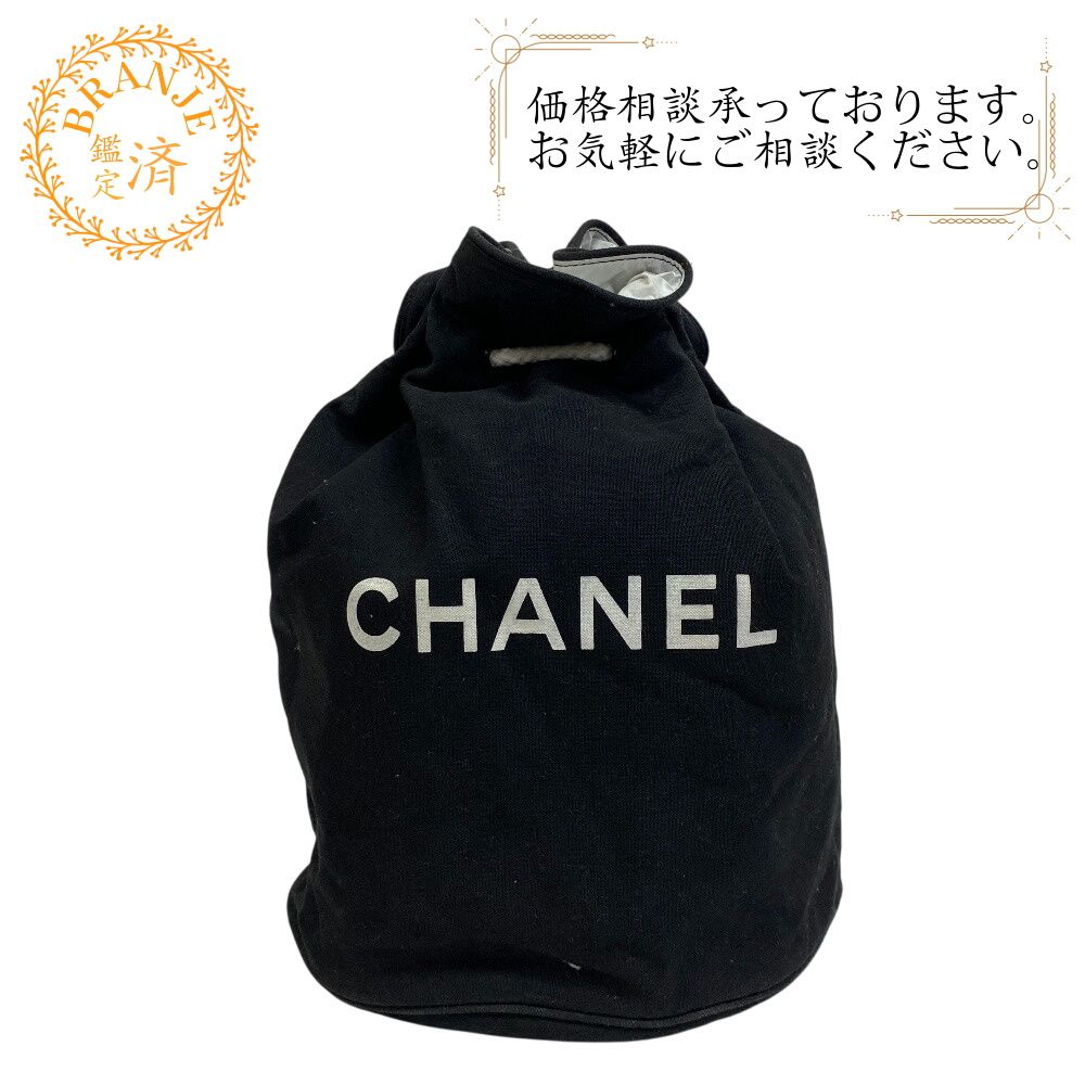 シャネル CHANEL その他バッグ ロゴ ワンショルダー 巾着 ブラック