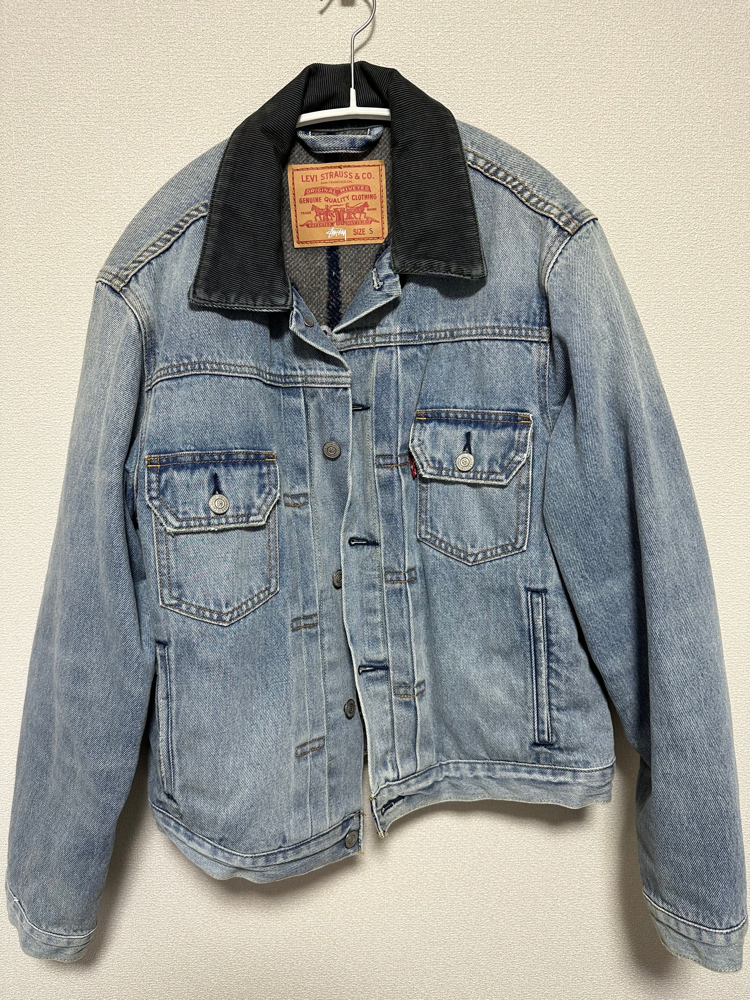 Stussy × LEVI'S Embossed Trucer "Denim" A5215-0000