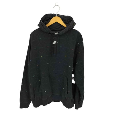 AOP Gel Fleece Hoodie 総柄ロゴ プルオーバーパーカー【1139890149540】