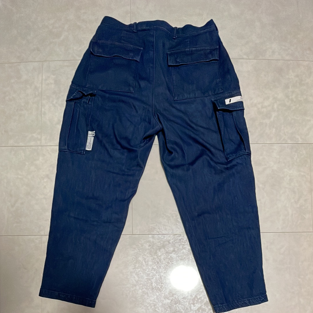 WTAPS Milt2301 / Trousers / Cotton. Denim "Indigo"