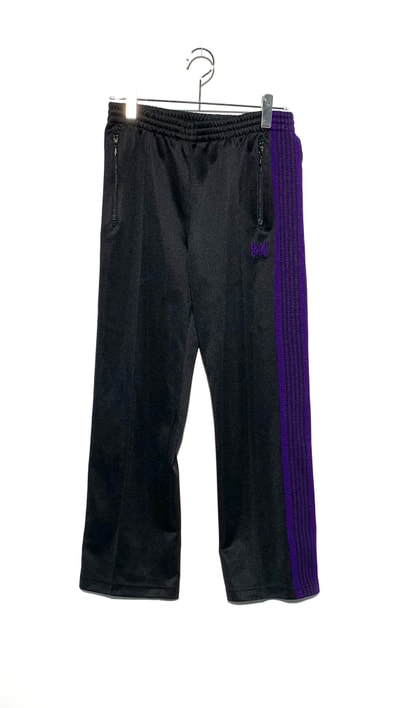 NEEDLES Track Pant Black×purple