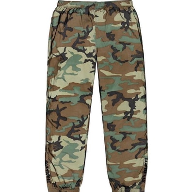 supreme Reflective Camo Warm Up Pant