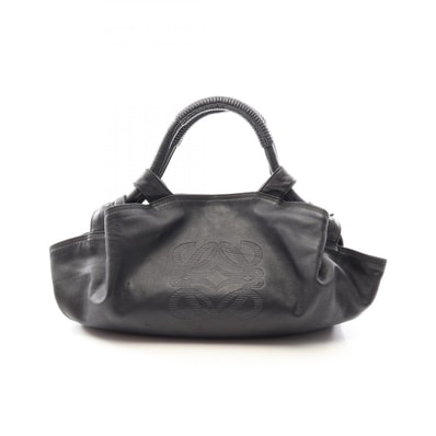 ロエベ LOEWE ナッパアイレ ハンドバッグ バッグ レザー レディース ブラック系 【中古】