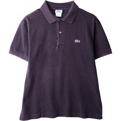 古着 ラコステ LACOSTE DESIGNED IN FRANCE 半袖 ポロシャツ 4 メンズM相当/eaa635224