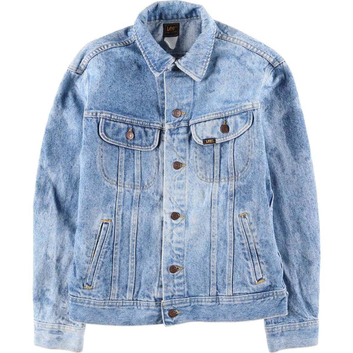古着 80~90年代 リー Lee デニムジャケット Gジャン メンズM相当 ヴィンテージ/eaa459988
