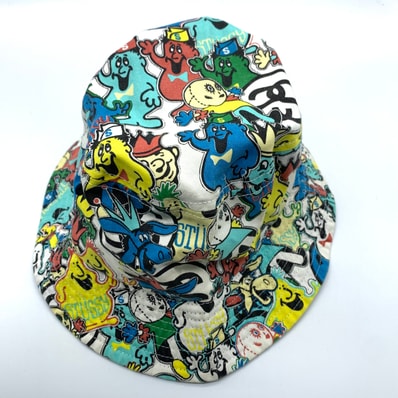 STUSSY バケットハット 総柄