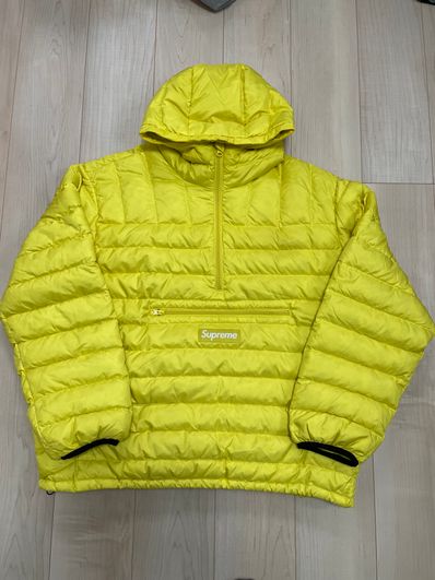 Supreme Micro Down Half Zip Hooded Pullover "Acid" (20FW)
