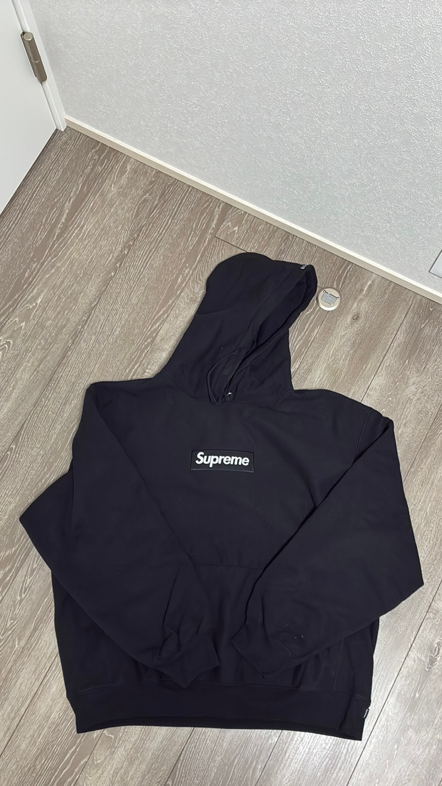 Supreme Box Logo Hooded Sweatshirt "Black" (23FW)