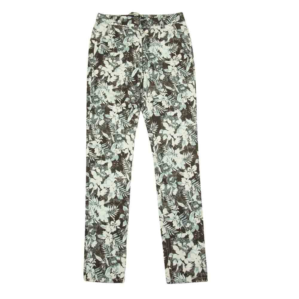 Alexander Wang アレキサンダーワン パンツ フラワー 総柄 スキニー パンツ ブラウン系 ライトブルー系 26【中古】