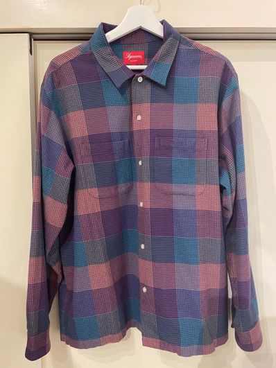 Supreme Plaid Flannel Shirt "Multi" (21FW)
