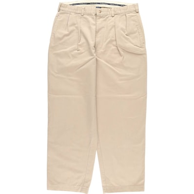 古着 ラルフローレン Ralph Lauren Polo Ralph Lauren ANDREW PANT ツータック チノパンツ メンズw35相当/eaa608478