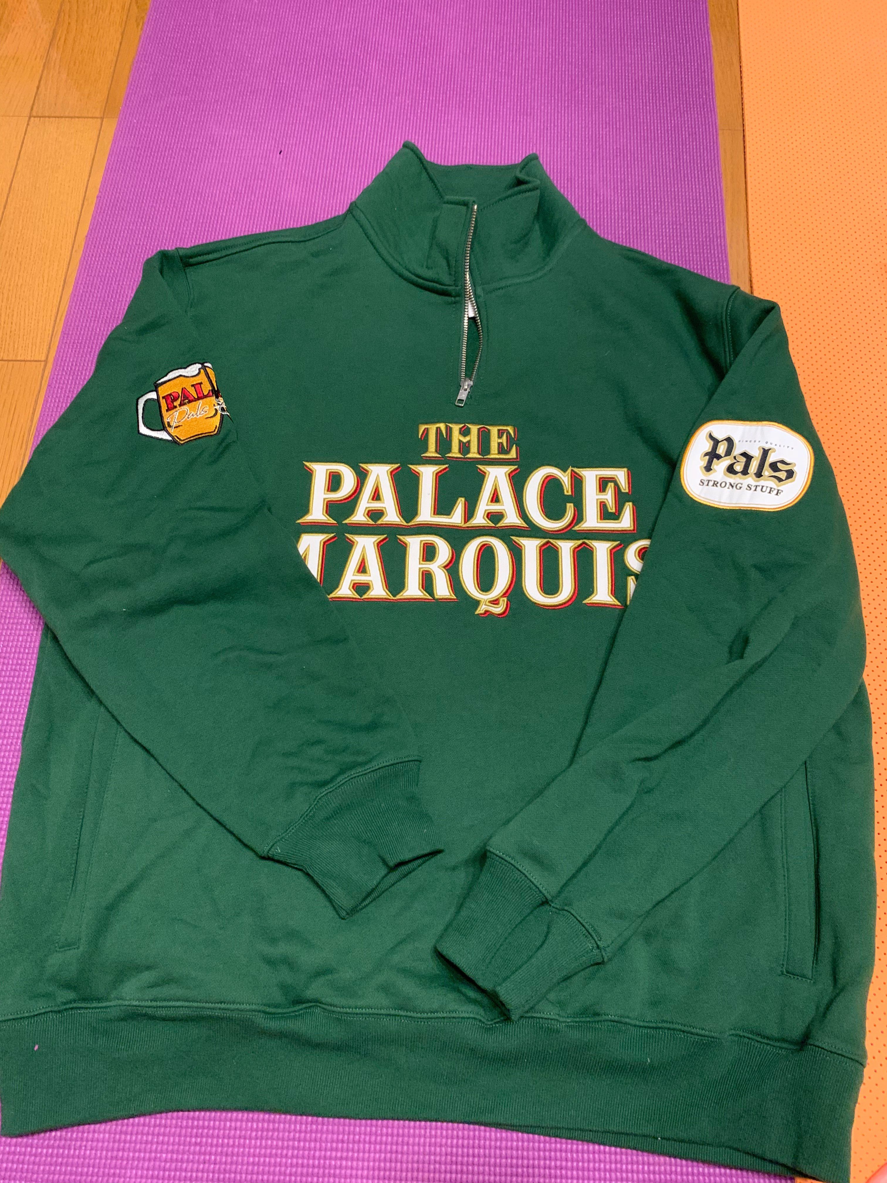 PALACE PUB GRUB FUNNEL NECK "Green"
