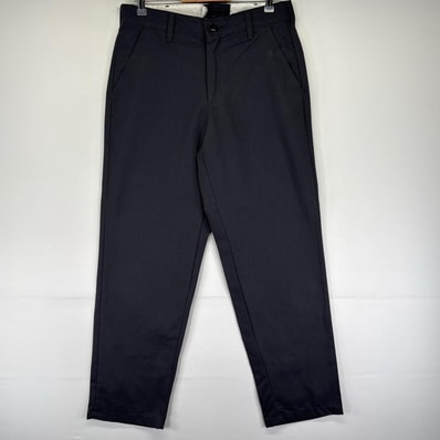 古着 レッドキャップ RED KAP パンツ チノパン ワンポイントロゴ ワーク 作業着 ジッパーフライ w32 L34 グレー系 メンズ