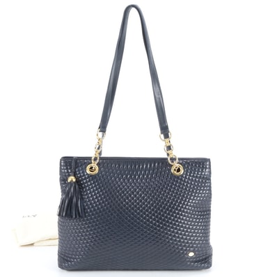■極美品 バリー キルティング チェーントート バッグ レザー