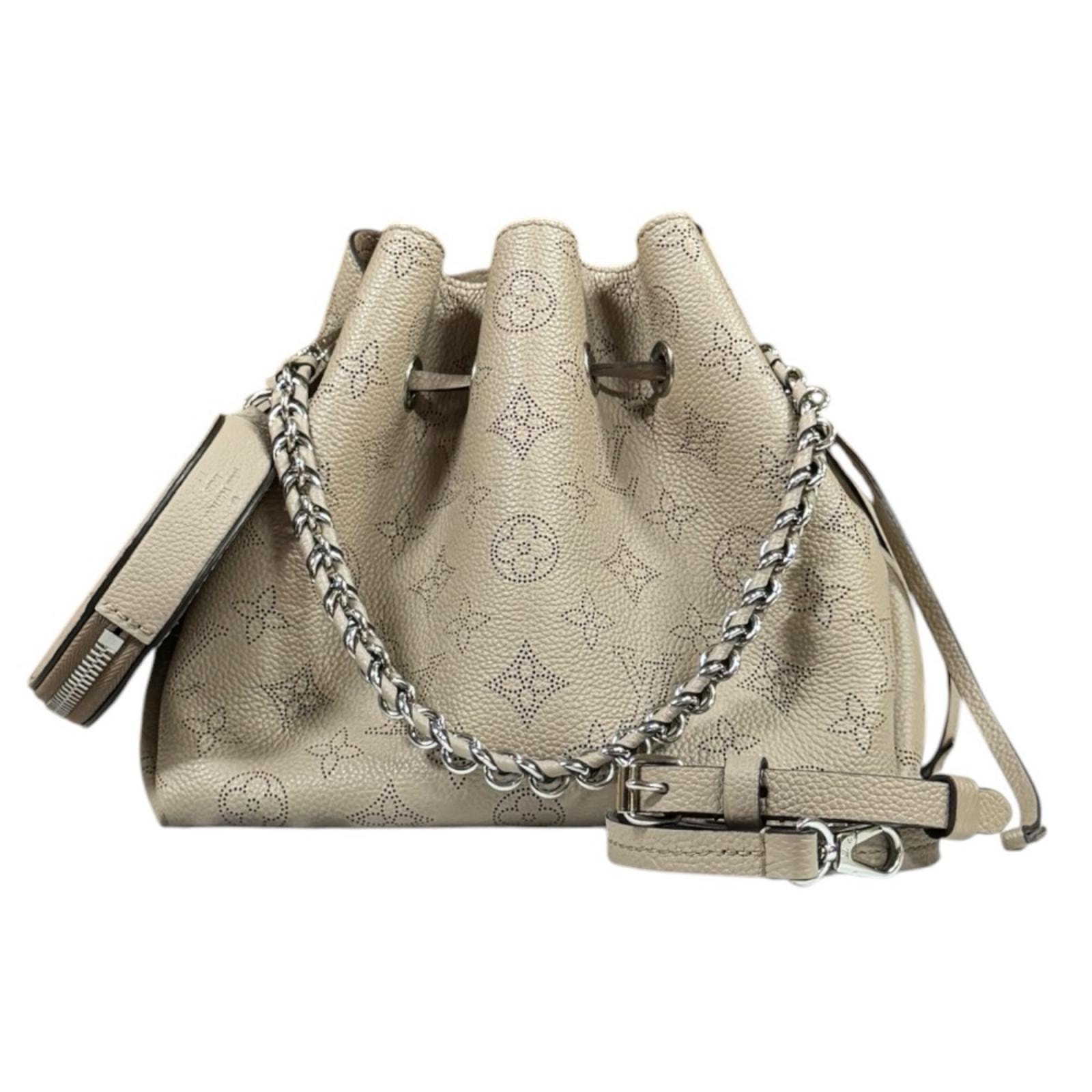 ルイヴィトン ベラ モノグラムマヒナ ショルダーバッグ モノグラムマヒナ M57201 ベージュ レディース LOUIS VUITTON 中古
