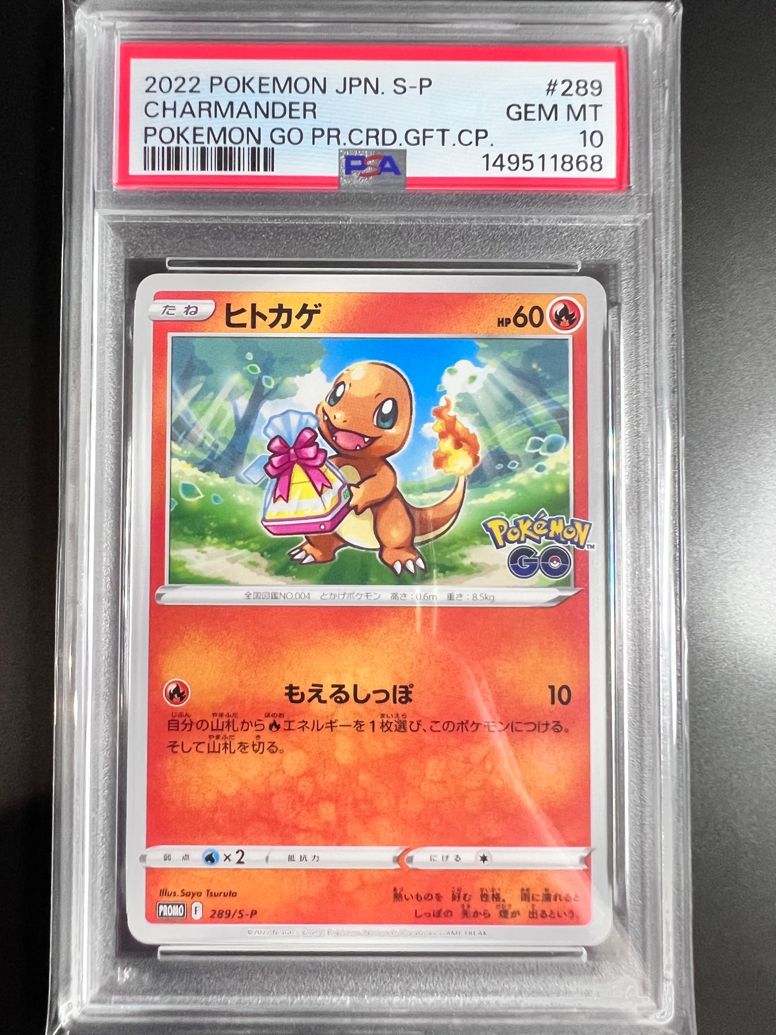 ヒトカゲ P [S-P 289](プロモーションカード「ポケモン GO ギフト