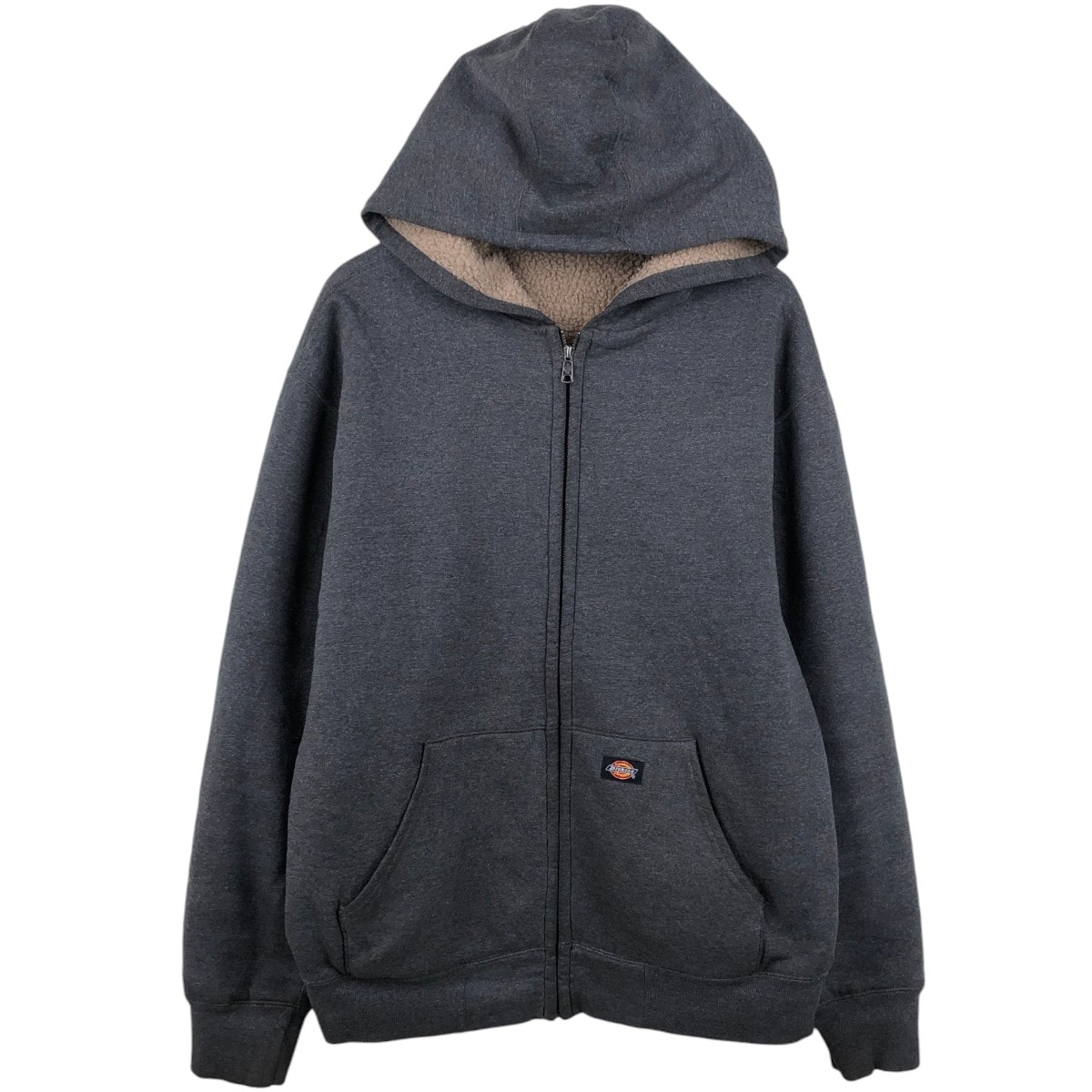 古着 ディッキーズ Dickies スウェットフルジップパーカー メンズXL相当/eaa675937