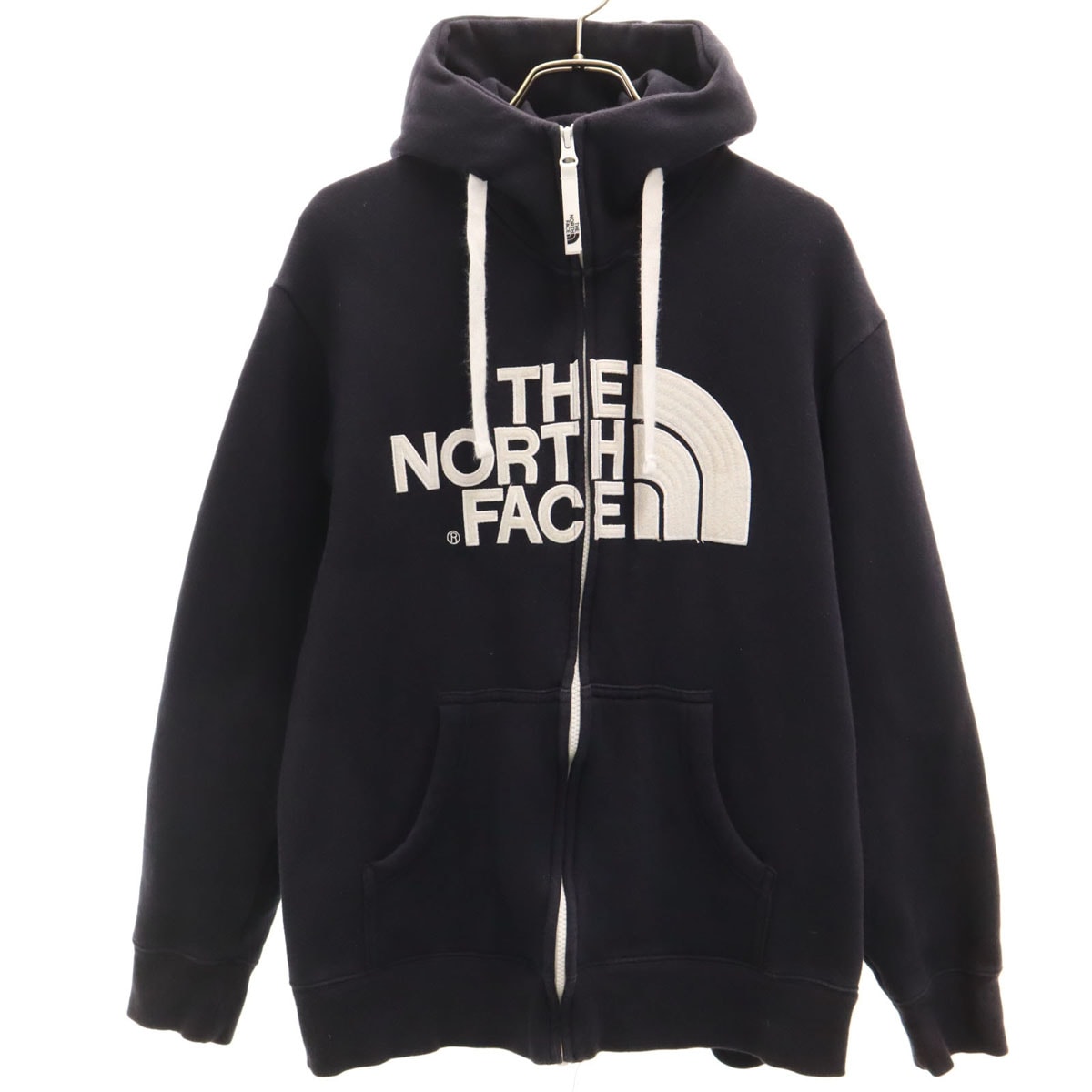 THE NORTH FACE ノースフェイス 長袖 グリーンウィッチ スウェット ジップパーカー M ブラック NT61441 アウトドア 裏起毛