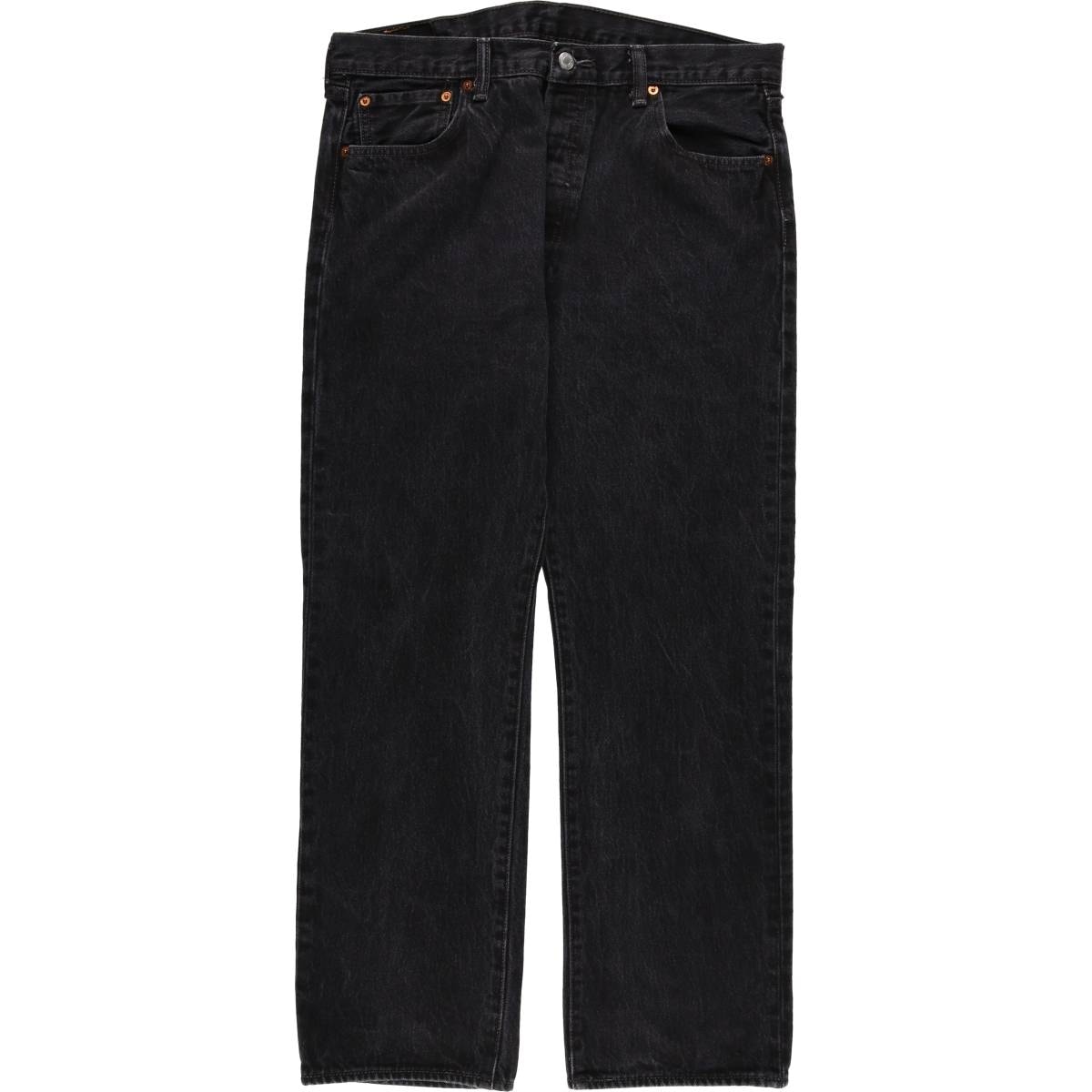 古着 リーバイス Levi's 501 ブラックデニム ストレートデニムパンツ メンズw35相当/eaa577478