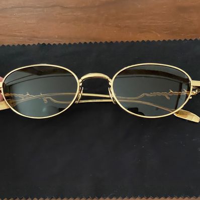 Supreme Capital Sunglasses "Gold"