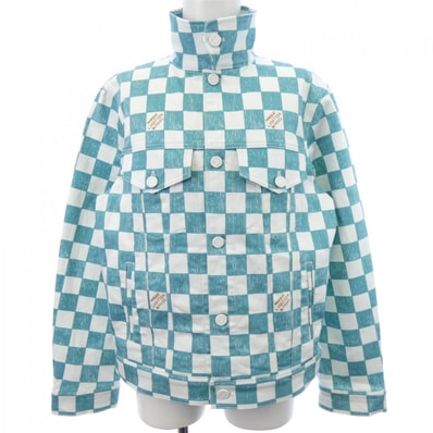ルイヴィトン LOUIS VUITTON ダミエデニムトラッカージャケット HLA20WIM3 デニムジャケット