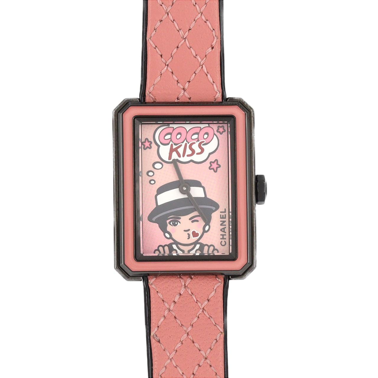 シャネル ボーイフレンドBLUSH H10281 SS クォーツ