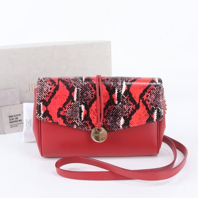 ■極美品 ジミーチュウ ブリア クロスボディ ウォレット 財布