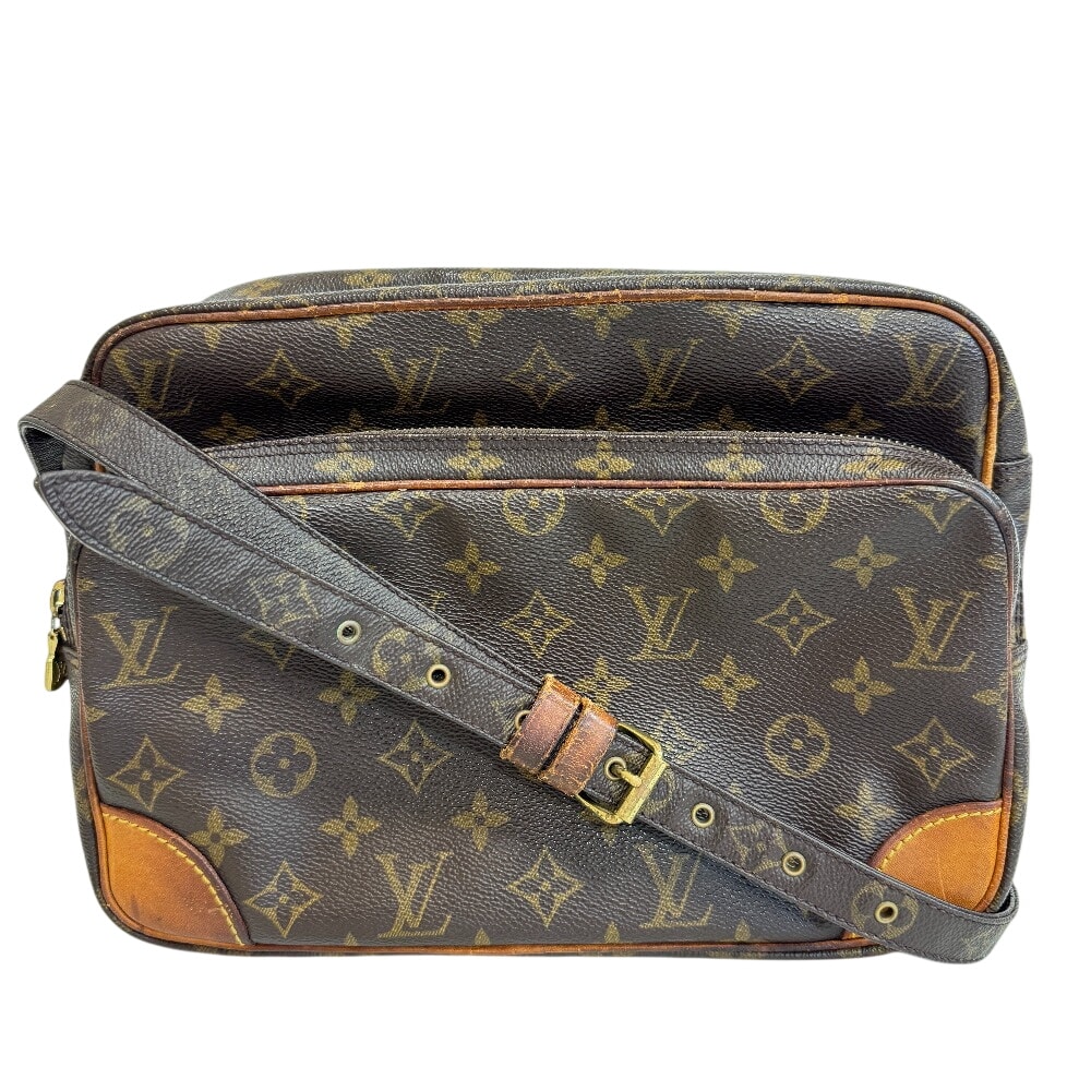 ルイヴィトン LOUIS VUITTON ショルダーバッグ モノグラム ナイル M45244 ブラウン