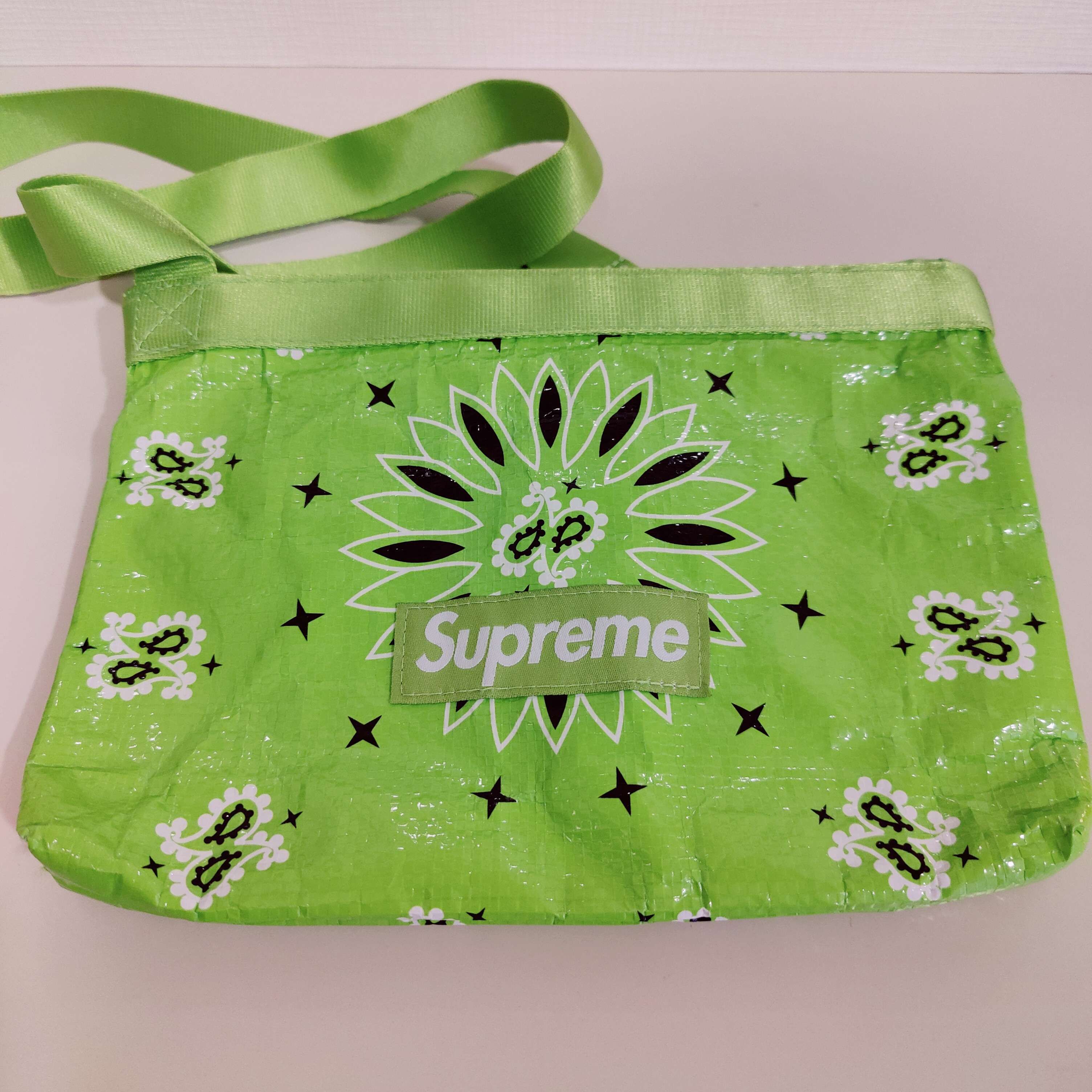 Supreme Bandana Tarp Side Bag 